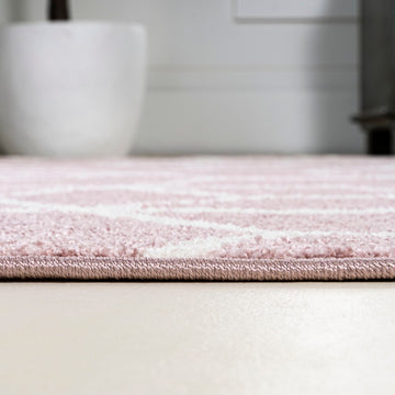 Tumbling Blocks Modern Geometric Area Rug 2